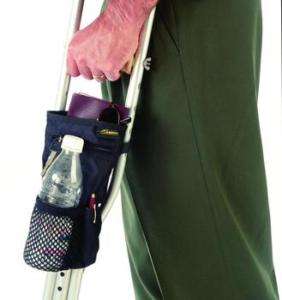 Crutch Accessory Accessories Pouch Carry Tote Bag Pack  