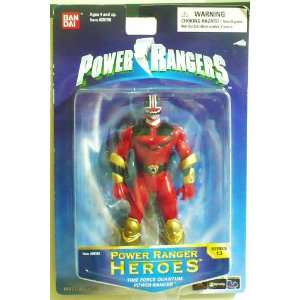  POWER RANGER HEROES SERIES 13 RED Toys & Games