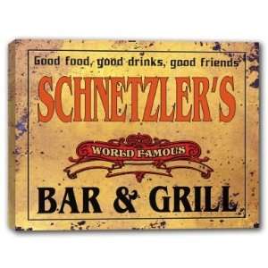  SCHNETZLERS Family Name World Famous Bar & Grill 
