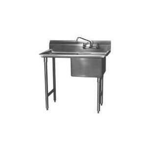 Win Holt Equipment Group Single Compartment Sink, 24 x 24 Tub w/1 