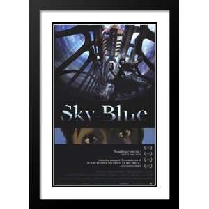  Sky Blue 32x45 Framed and Double Matted Movie Poster 