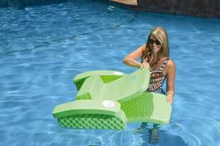 New Folding Baja Chair Foam Swimming Pool Float   Blue  