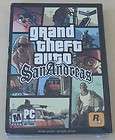 GRAND THEFT AUTO SAN ANDREAS SECOND EDITION BOOKLET BOOK PACKAGING PC 