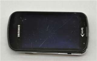 SAMSUNG GALAXY S D700 EPIC 4G   1GB   BLACK (SPRINT) SMARTPHONE BAD 