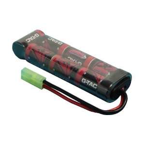 Tac 8.4 1600mAh NiMH Mini Brick Airsoft Battery:  Sports 