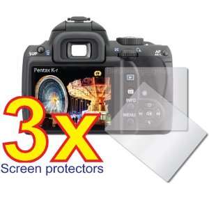  3pcs Pentax K r Kr DSLR Digital Camera Premium Clear LCD 