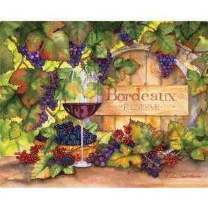  12 x 15 Bordeaux Design Cutting Board