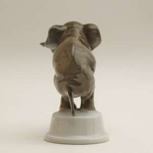 Rare Diminutive Rosenthal Germany Porcelain M. Himm Elephant Figurine 