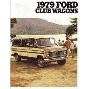  1979 FORD ECONOLINE CLUB WAGON Sales Brochure: Automotive