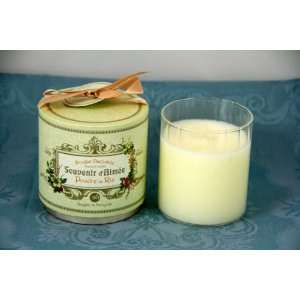   French Scented Candle Souvenir dAimee Rice Powder