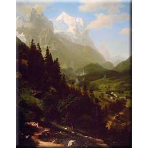   24x30 Streched Canvas Art by Bierstadt, Albert: Home & Kitchen
