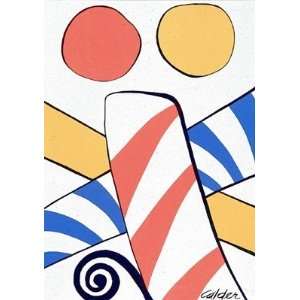  Candy Cane by Alexander Calder   29 x 20 3/8 inches 