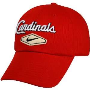    Nike St. Louis Cardinals Red Practice III Hat: Sports & Outdoors