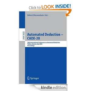 Automated Deduction   CADE 20 20th International Conference on 
