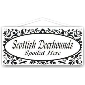 Scottish Deerhounds Spoiled Here