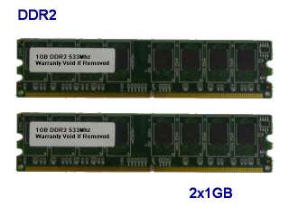 2GB MEMORY RAM for DELL DIMENSION e310 e510 e520 e521  