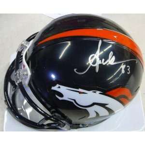  Anthony Miller Signed Denver Broncos Replica Mini Helmet 