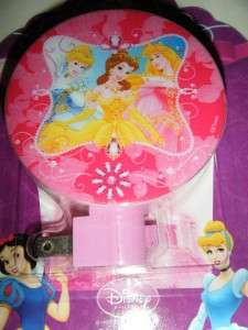 Disney Character Round Picture Night Light Bright Bulb  