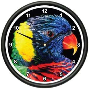  RAINBOW LORIKEET Wall Clock birds parakeet lorie gift 