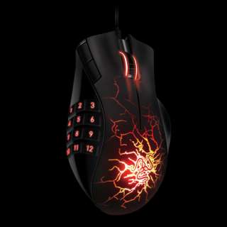 Razer NAGA Molten Special Limited Edition Pro Gaming MMO Lazer Mouse 