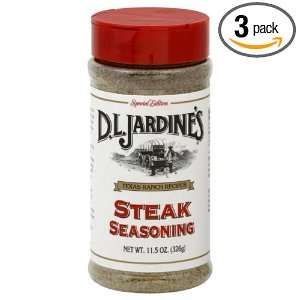 Jardines Steak Seasoning, 11.5 Ounce (Pack of 3)  Grocery 