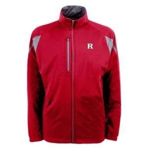  Rutgers Scarlet Knights Full Zip Hooded Mens Sweatshirt 