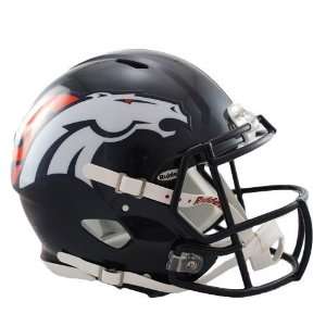 Denver Broncos Speed Pro Line Football Helmet:  Sports 
