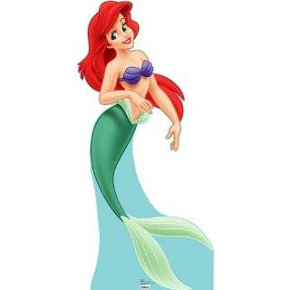 The Little Mermaid Ariel Life Size Cutout 61in by Advanced Graphics