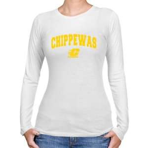  Cent. Michigan Chippewas Ladies White Logo Arch Long 