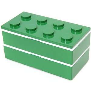  big funny green building block Bento Box from Japan Toys 