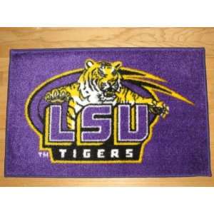   Team Logo TUFTED RUG with a Non Skid Rubber Backing