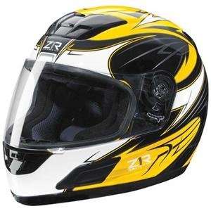  Z1R Viper Vengeance Helmet   X Large/Black/Yellow 
