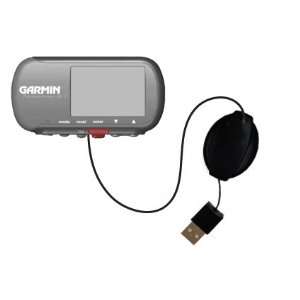  Retractable USB Cable for the Garmin Forerunner 301 with Power Hot 