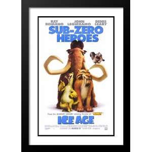 Ice Age 20x26 Framed and Double Matted Movie Poster   Style B   2002