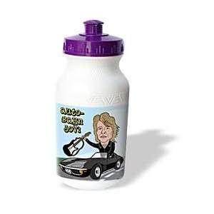   Out to Lunch Cartoons   Jon Bon Jovi in Autobahn Jovi   Water Bottles