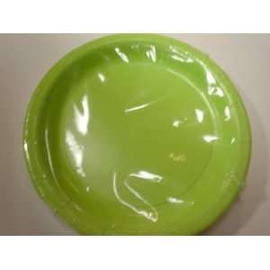  Key Lime Green Round 7 Inch Dessert Plates 20 Count 