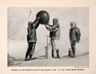  1930 Print Gould Hobbs Belknap Arctic Greenland Explorer 