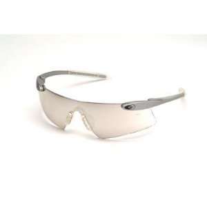 Desperado Safety Glasses With Silver Frame And Indoor/Outdoor Clear 