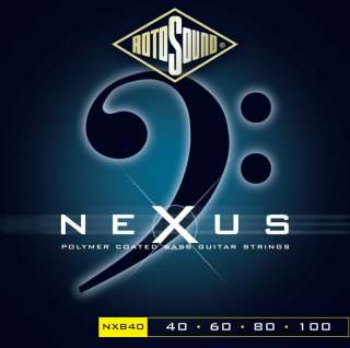features nexus nxb40 polymer coated electric guitar strings 40 60