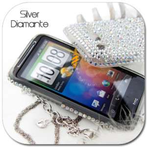 BLING Crystal Hard CASE COVER HTC DESIRE HD A9191  