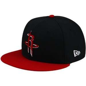 New Era Houston Rockets Black Red League 59FIFTY Fitted Hat (7 5/8 