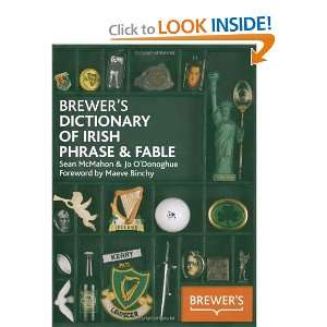  Brewers Dictionary of Irish Phrase & Fable [Hardcover 