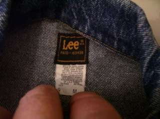 VTG Lee Riders Denim Jeans Jacket XL  
