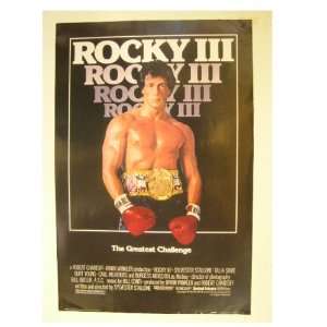  Rocky III 3 poster Rocky Balboa
