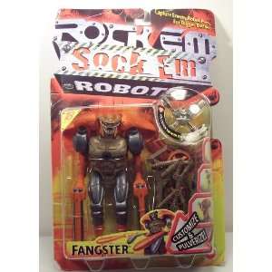  Rock Em Sock Em Robots Fangster Action Figure: Toys 