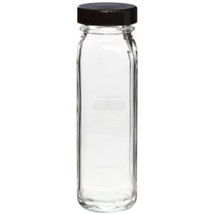 Corning Pyrex Wide Mouth Milk Dilution Bottles, Graduated with Screw 