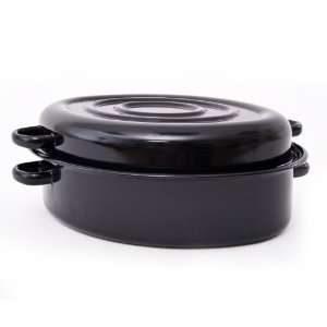  Roasting Pan, black 28cm, 11inc, 3l, 3.25qt Kitchen 
