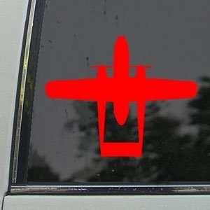 C 119 Flying Boxcar R4Q Fairchild Red Decal Car Red 