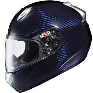  Joe Rocket RKT 101 Carbon Helmet   Large/Blue: Automotive