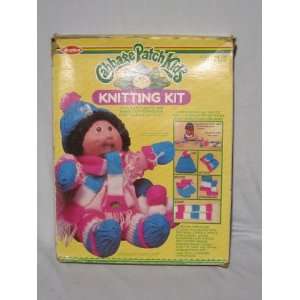  1985 Vintage Cabbage Patch Kids Knitting Kit #647: Arts 